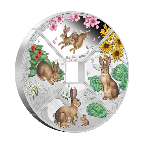 the set-silver-coin-4-1-AUD-Australian-year-rabbit-2023-reverse2