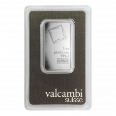 platinum bar 1 oz 1 2