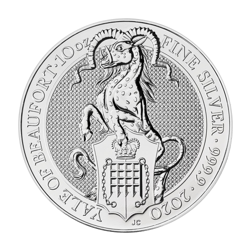 srebrna-moneta-bestie-krolowej-yale-10- uncji-rewers