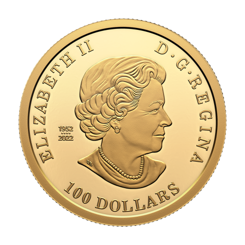 Złota moneta 100 CAD Kanadyjski Rok Smoka 2024 Proof - wysyłka 24 h!