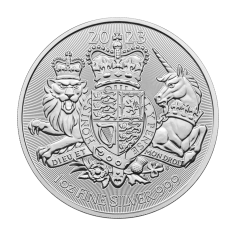 silver coin-royal-arms-1-ounce-reverse