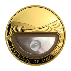 zlota-moneta-skarby-australii-perly-2011-awers 2