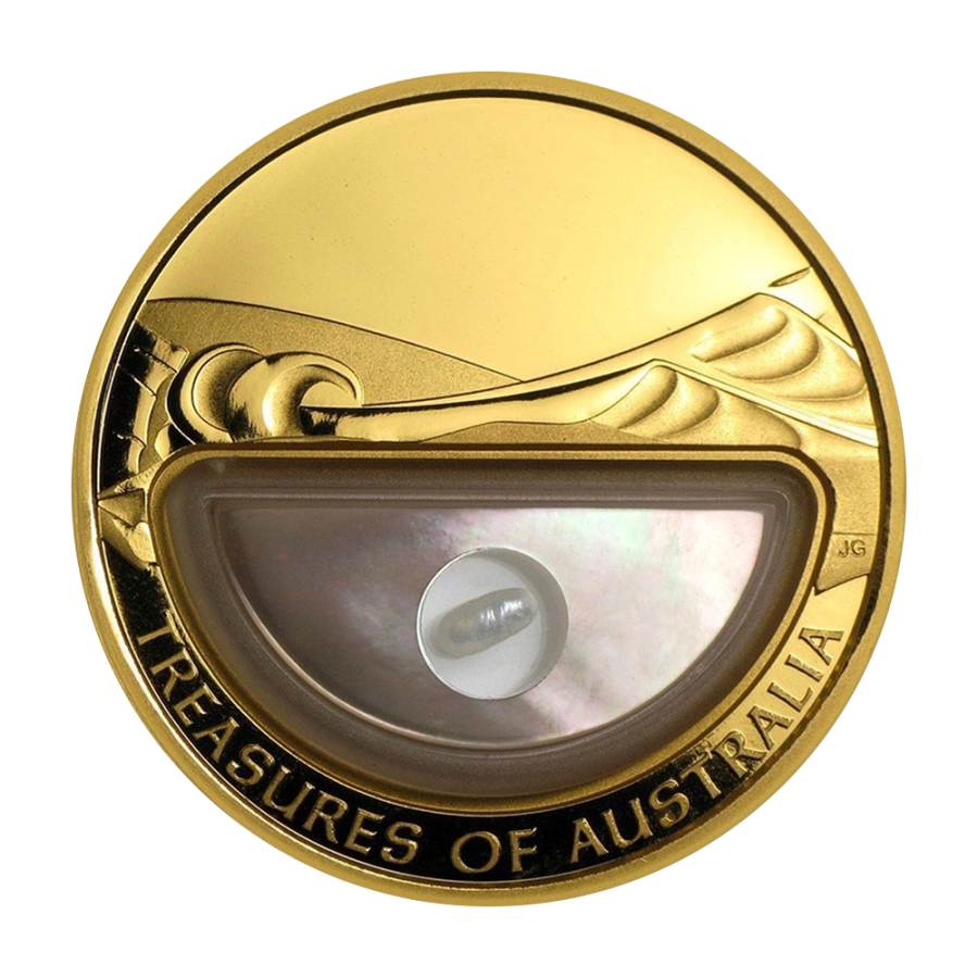 zlota-moneta-skarby-australii-perly-2011-rewers