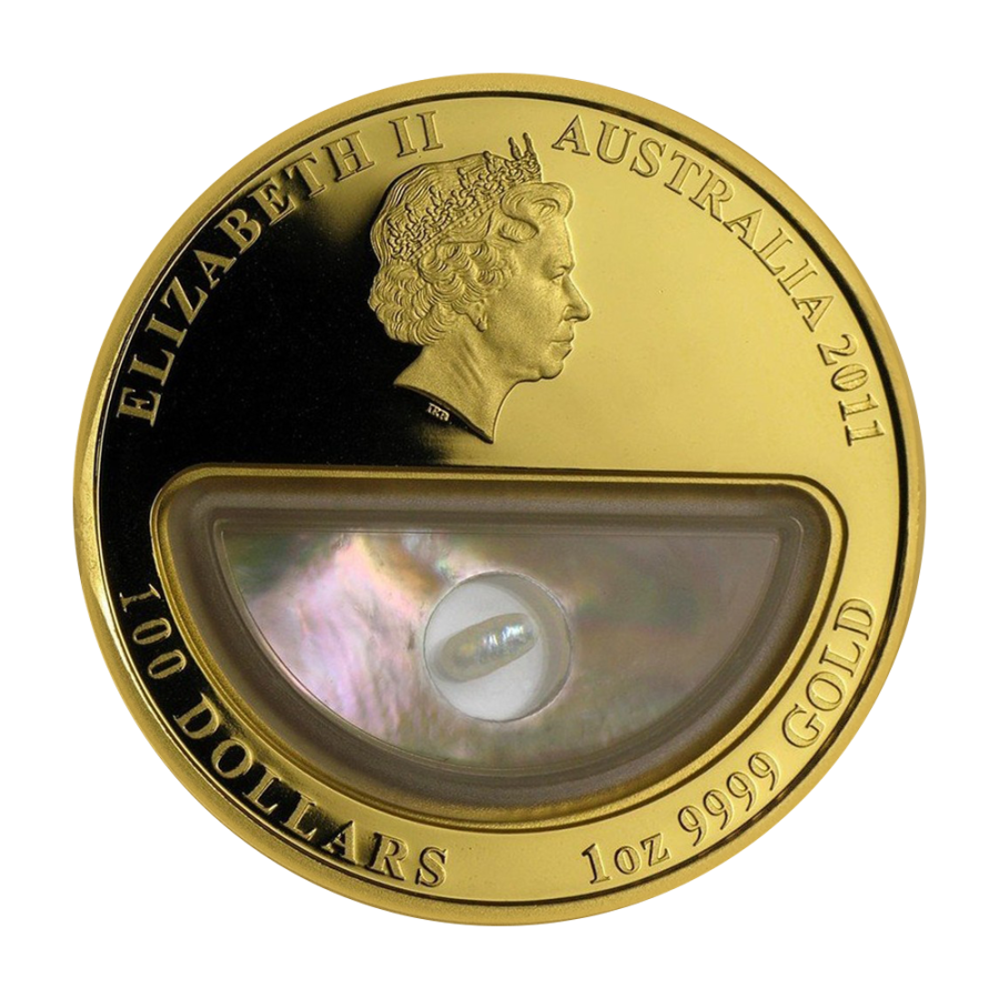 zlota-moneta-skarby-australii-perly-2011-awers