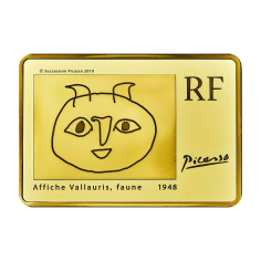 Złota moneta 500 euro Picasso 2010 - wysyłka 24 h! 2