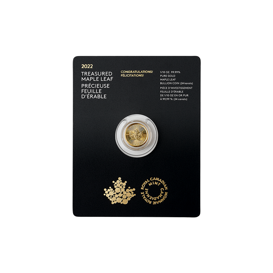 zlota-moneta-kanadyjski-lisc-klonowy-gratulacje-110-uncji-opakowanie