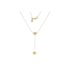 # a celebrity gold necklace #