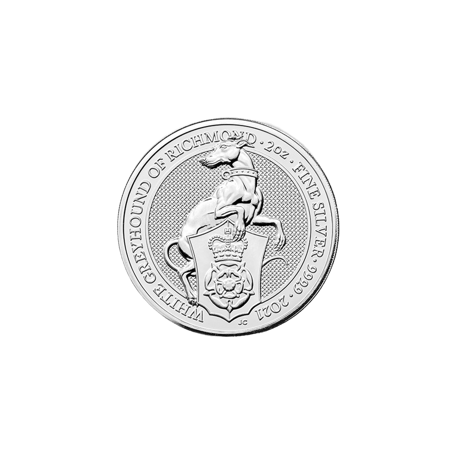 silver-coin-beast-king-white-chart-from-richmond two-ounce-reverse