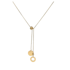 a gold lantern necklace of 66 cm2
