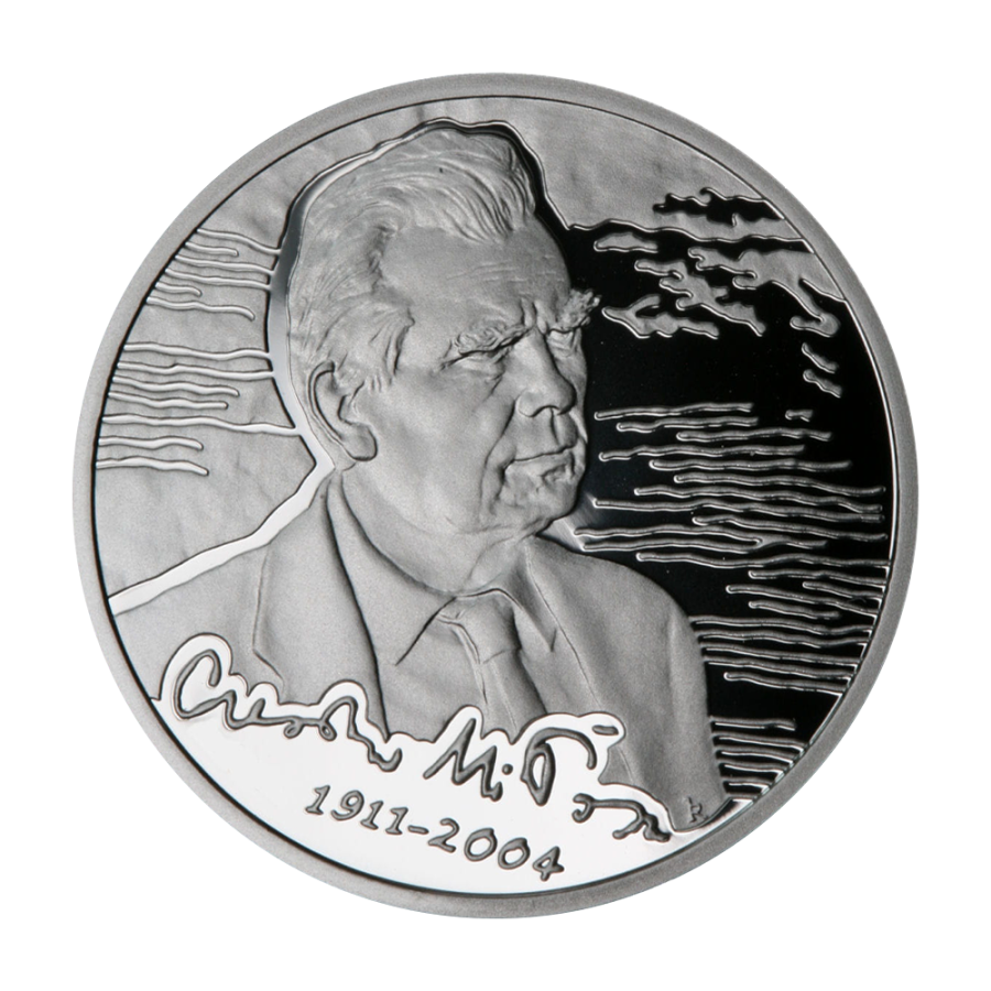 srebrna-moneta-10-zl-2011-czeslaw-milosz-1911-2004-rewers