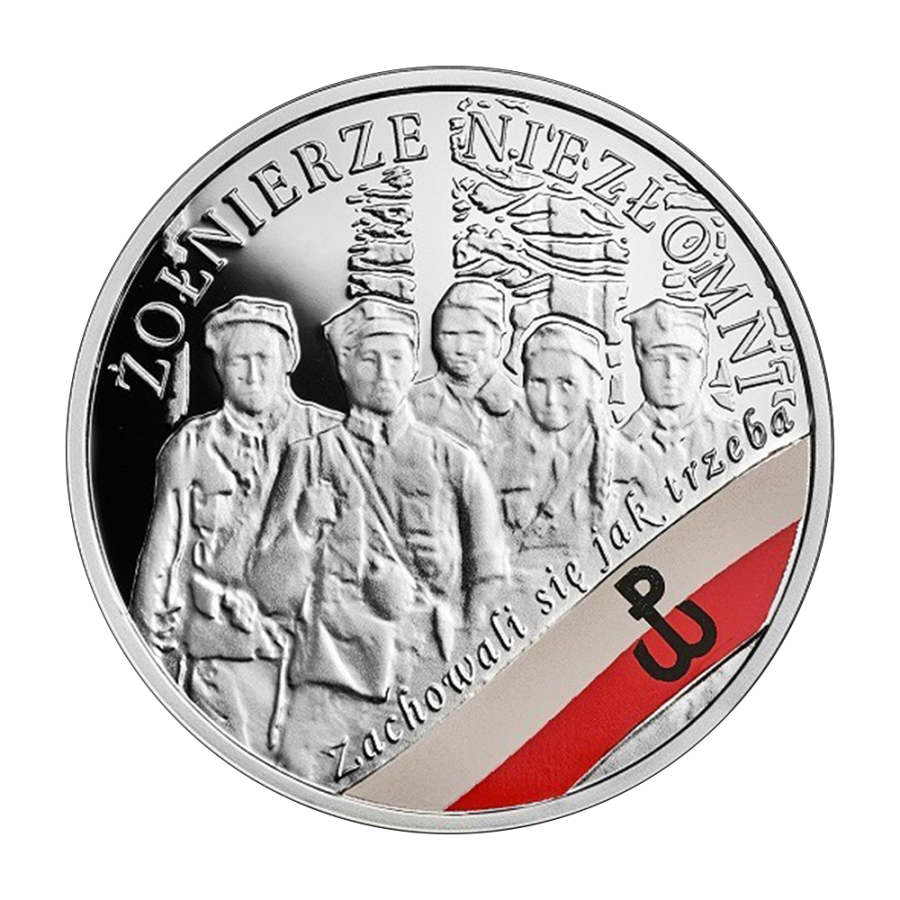 srebrna-moneta-10-zl-2017-zolnierze-niezlomni-rewers