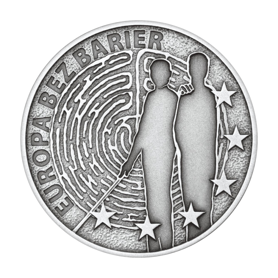 srebrna-moneta-10-zl-2011-europa-bez-barier-100-lecie-towarzystwa-opieki-nad-ociemnialymi-rewers