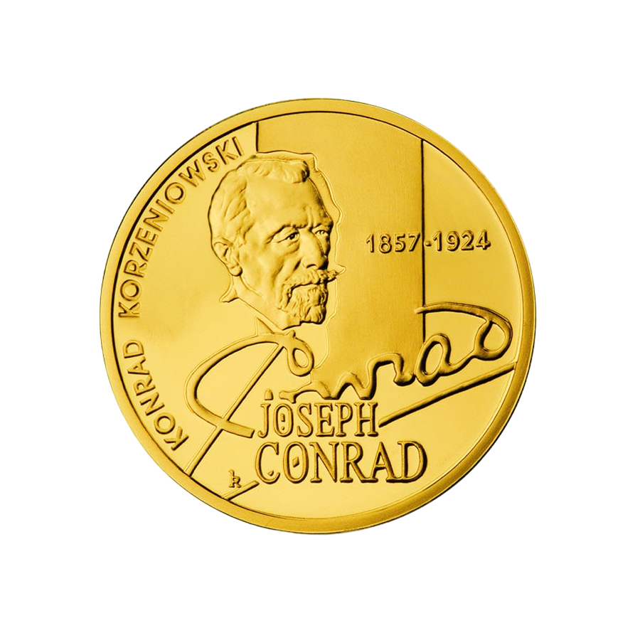 zlota-moneta-200-zl-joseph-conrad-1857-1924-2007-rewers