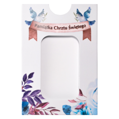 the envelope-gift-on-the-bar-of-the-baptism-for-the-boy-one is in the mail