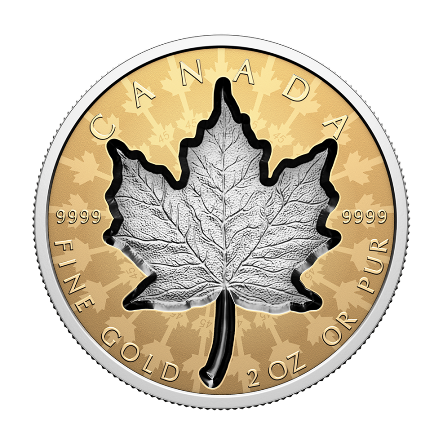 zlota-moneta-kanadyjski-lisc-klonowy-2024-ultra-wklesly-relief-rewers2