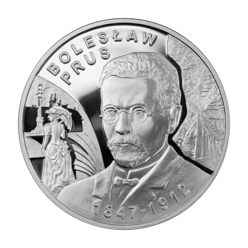 srebrna-moneta-10-zl-2012-boleslaw-prus-rewers