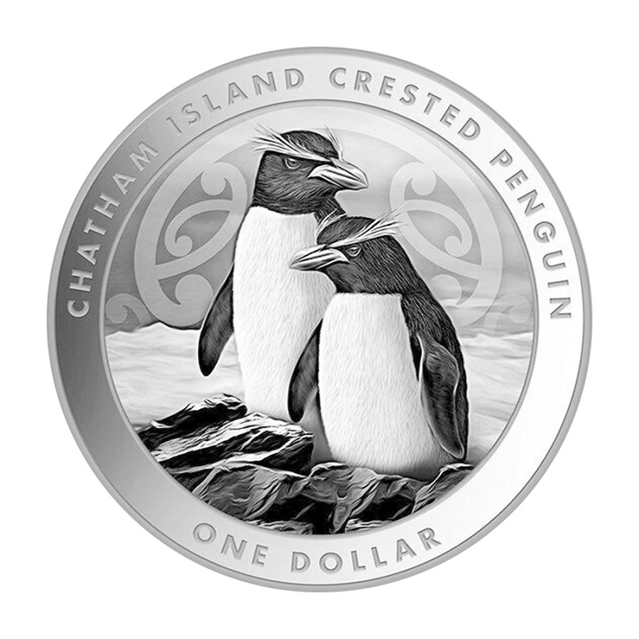 srebrna-moneta-pingwin-czubaty-1-uncja-rewers