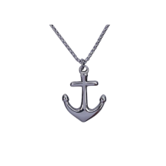 Men’s Stainless Steel Necklace with Anchor Pendant - 24h Shipping!