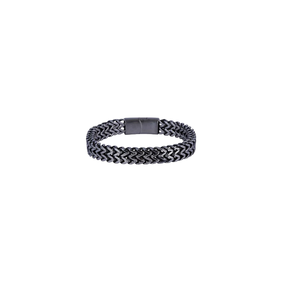 a male bracelet of precious steel