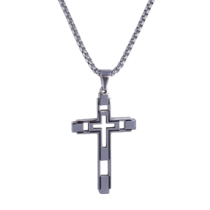 the necklace-man-of-steel-noble-cross