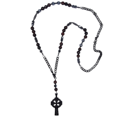 the necklace is a man's necklace