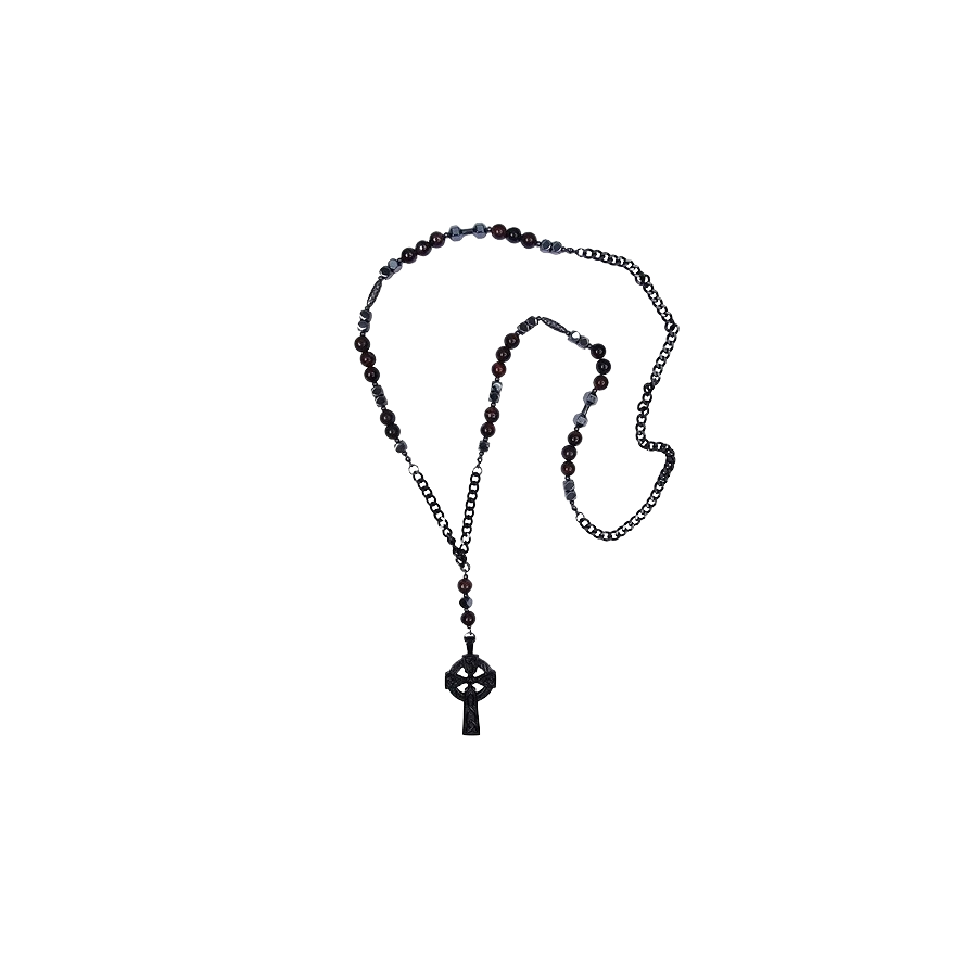 the necklace is a man's necklace