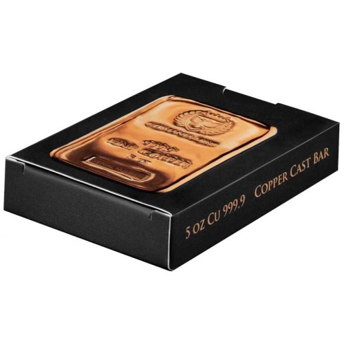 copper bar five ounces four