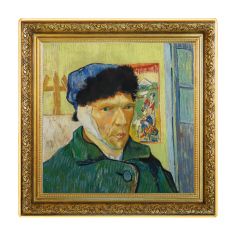 the silver-coin-van-gogh-self-portrait-with-a-bandaged-head-awers