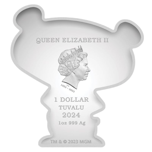 it's a silver-coin-pink-panther, 60th anniversary of 2024, one ounce