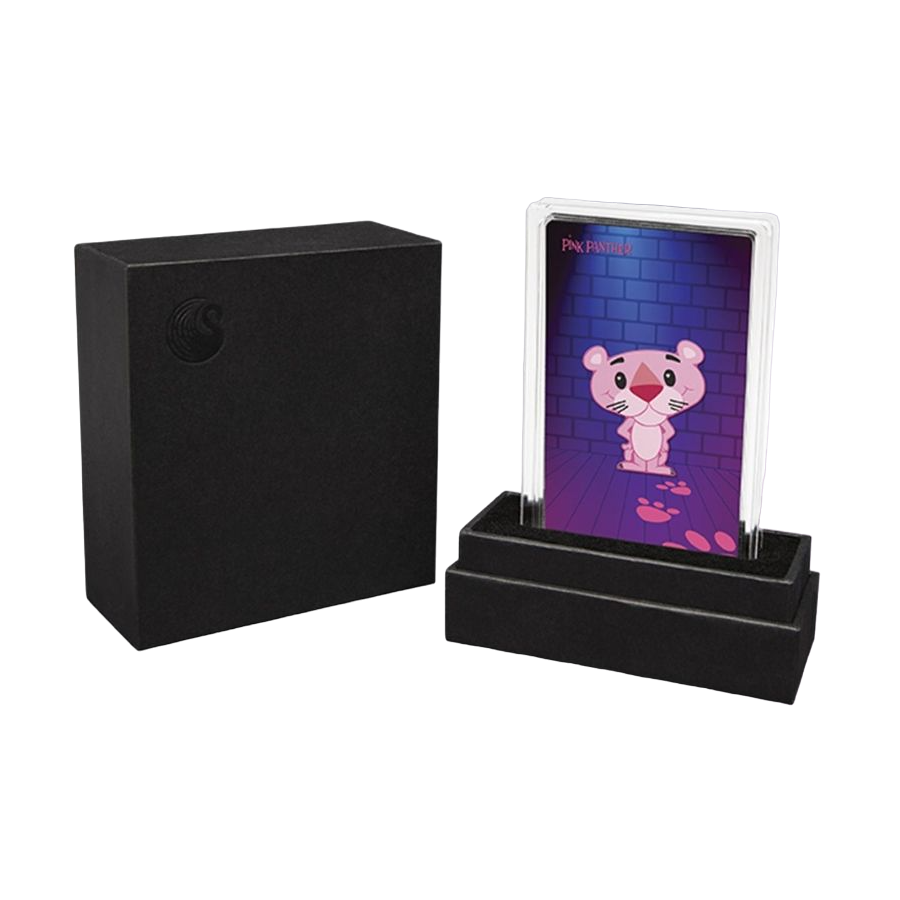 it's a silver-coin-pink-panther, 60th anniversary of 2024, one ounce