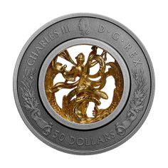 silver coin allegory of freedom