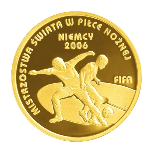 zlota-moneta-100-zl-mistrzostwa-swiata-w-pilce-noznej-niemcy-2006-awers
