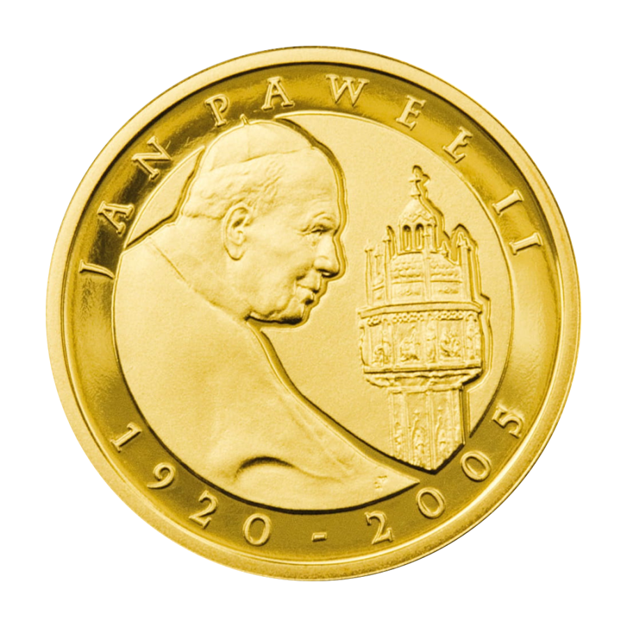 zlota-moneta-100-zl-jan-pawel-ii-1920-2005-rewers