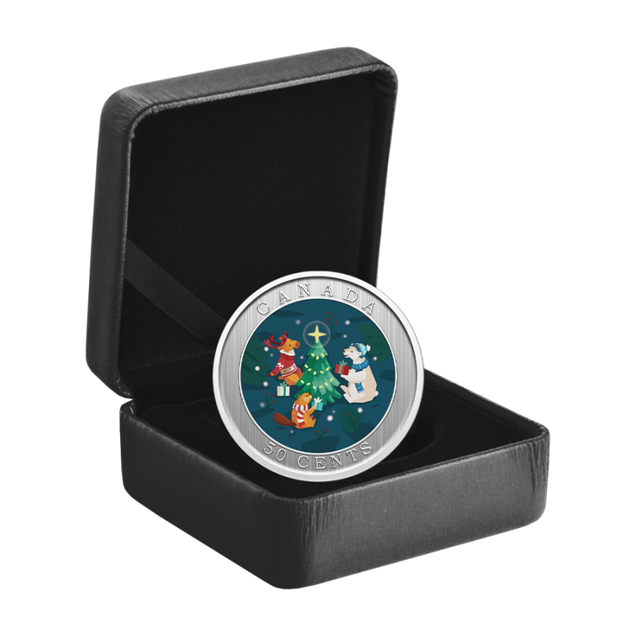 moneta-soczewkowa-ubieranie-choinki-2024-opakowanie