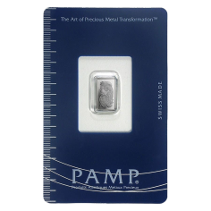 1 gram Palladium Bar - 24h Shipping!