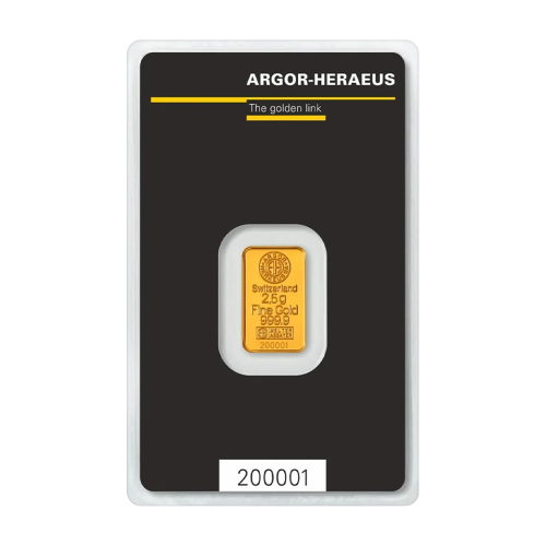 2,5 g Gold Bar
