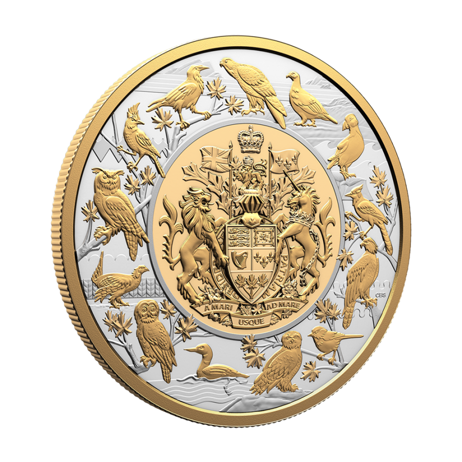 srebrna-moneta-krajobraz-heraldyczny-ptaki-kanady-perspektywa (1)