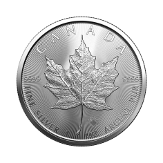 25 x 1 oz Canadian Maple Leaf Silver Coin VAT 23%
