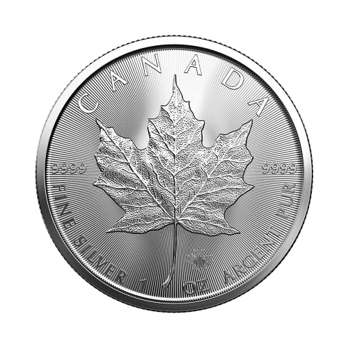 25 x 1 oz Canadian Maple Leaf Silver Coin VAT 23%