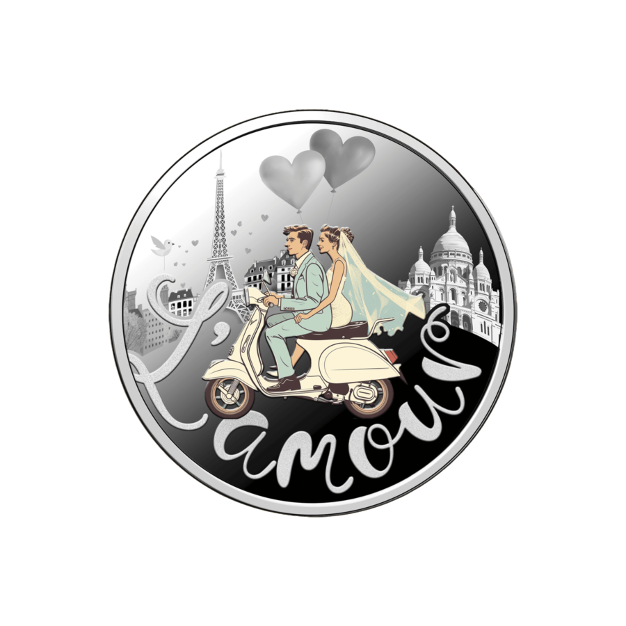 silver-wedding coin-500 francs-cfa-reverse