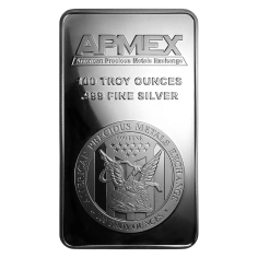 100 ounce bar-silver-coin-unsorted