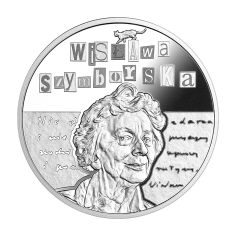 Silver Proof Coin – Wislawa Szymborska - 24h Shipping!