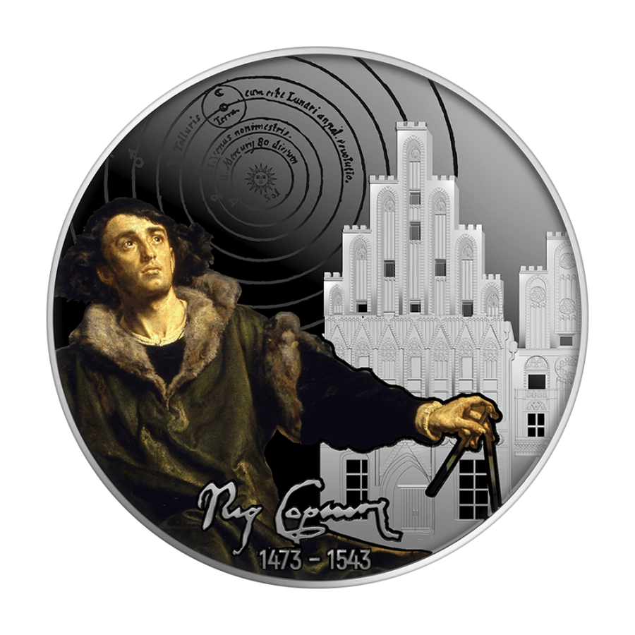 Silver Proof Coin – Mikolaj Kopernik - 24h Shipping!