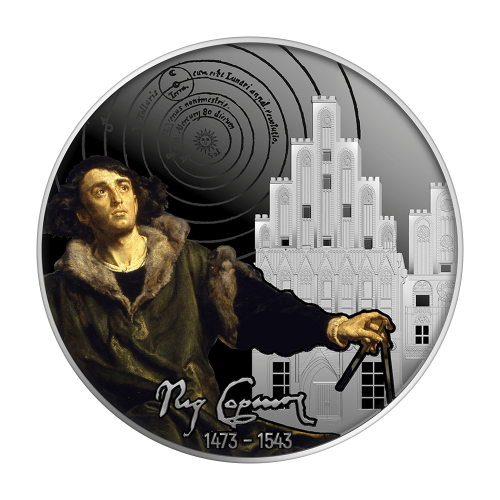 Silver Proof Coin – Mikolaj Kopernik - 24h Shipping!