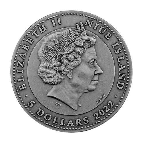 2022 500 CFA Francs Silver Proof Coin – Christ Pantokrator - 24h Shipping!