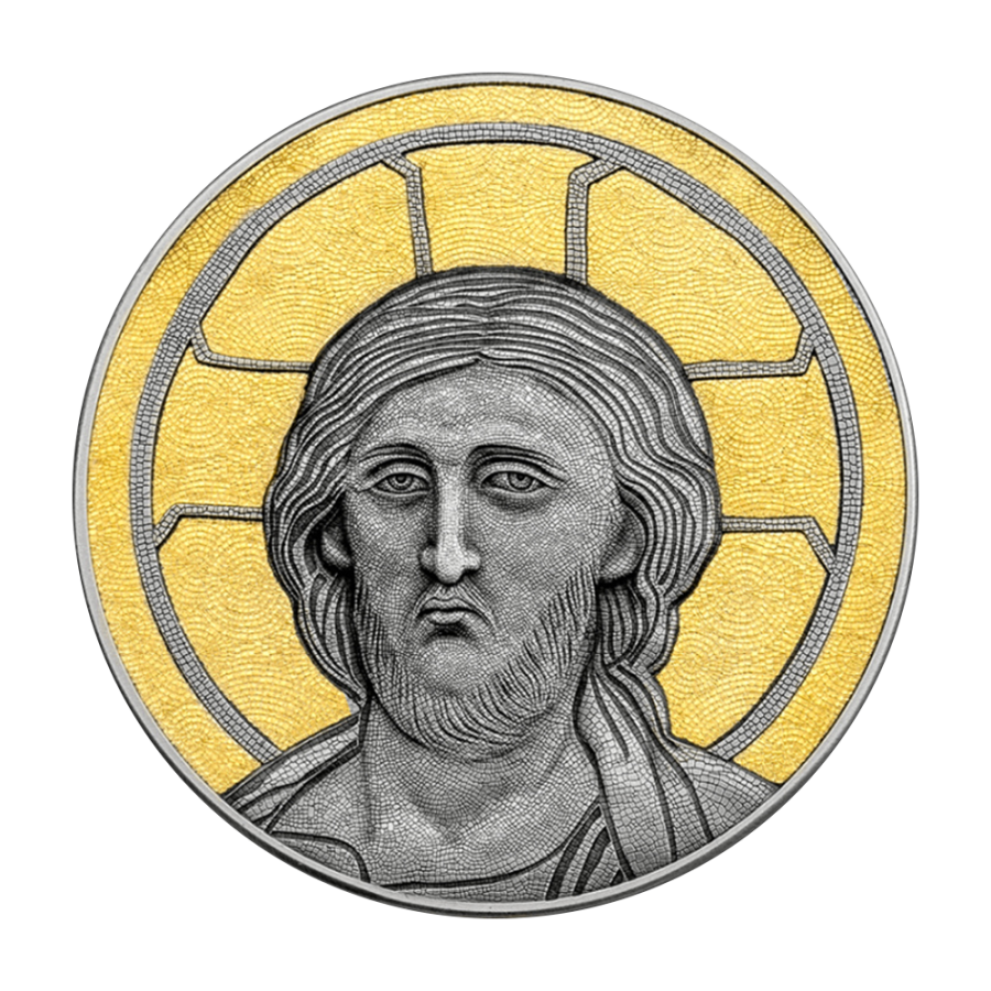 2022 500 CFA Francs Silver Proof Coin – Christ Pantokrator - 24h Shipping!