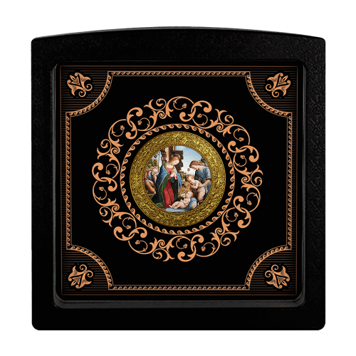 2022 Cameroon 500 CFA Silver Proof Coin – Fra Bartolomeo, Adoration of the Child - 24h Shipping!