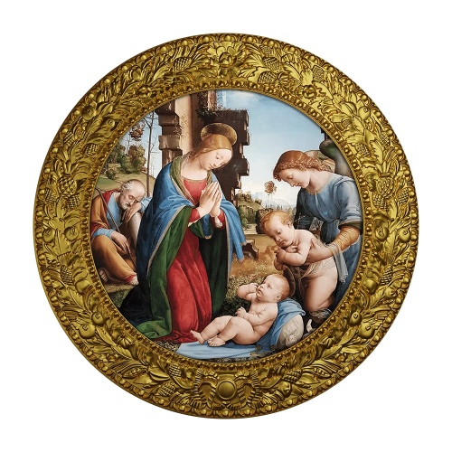 2022 Cameroon 500 CFA Silver Proof Coin – Fra Bartolomeo, Adoration of the Child - 24h Shipping!