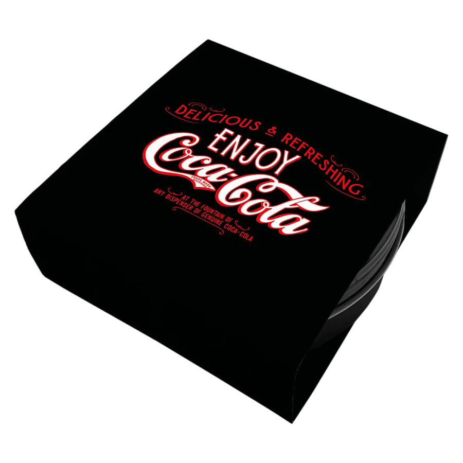 Coca-Cola® 2 oz Pure Silver High Relief Enamelled Round - 24h Shipping!