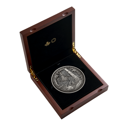 2025 Predator or Prey in Shadow Box Silver Coin - 24h Shipping!